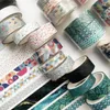 3 pçs / set washi fita adesiva diy decoração japonesa adesivo de mascaramento para Scrapbook Journal Planner Arts CraftsrR12519