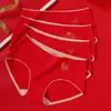 4Pcs/Set Women Panties Cotton Soft Lucky Red Intimates Fashion Breathable Underpants Female Underwear Style Seamless Briefs 210720