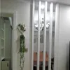 20 sztuk 5 * 50 cm Strip Talii Linia Lusterka Naklejka Nowoczesna Akrylowa Wall Decor Pokój Dekoracyjny Naklejki Ścienne Dla Dzieci Pokoje Salon 210615