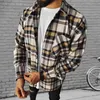 Fashion Spring Plaid Jackets Casual Flannel Shirts Long Sleeve Soft Comfort Slim Fit Styles Men Jacket Cardigan Shirt4145696