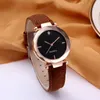 Wristwatches 2021 Fashion Sport Women Watches Elegant Leather Casual Alloy Watch Luxury Analog Quartz Crystal Wristwatch 30P