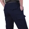 Séchage rapide pantalons décontractés hommes été armée Style militaire pantalon hommes tactique Cargo mâle léger étanche 210715