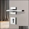 Bouwbenodigdheden Home Gardenchrome binnenste deurgreep slot hardware handgrepen voor gouden badkamer trekkingen drop levering 2021 6siwy