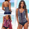 Li-Fi Swimsuit Women Classic vintage stroje kąpielowe Sliming Push Up Kąpiel Letni garnitur na plaży xxl 210407