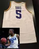 # 5 Baron Davis UCLA Bruins College University Retro Throwback Basketball Jersey Personnalisez n'importe quel numéro de taille et nom de joueur