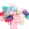 Gift Round Velvet Pouches Bags 7x9 9x12cm Jewelry Organizer Dustproof Flannel Drawstring Wedding Packing Bag Accessories