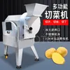 Machine à découper les carottes cuisine robot culinaire coupe-légumes Commercial multifonctionnel pomme de terre gingembre aubépine trancheuse