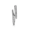 Clear Cz Diamond Shooting Star Ring Set Classic Original Box для Pandora 925 Серебряные Серебряные Женщины Женщины Девочки Свадебные Метеоры Открытые кольца