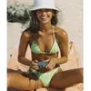 Sexy Push-Up-Mini-Bikinis für Frauen, bedruckter brasilianischer Biquini, Badebekleidung, Sommer-Strand-Badeanzug-Badeanzug