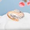 Merk Pure 925 Sterling Zilveren Sieraden Vrouwen Dunne C Crush Cross Nieuwe Bruiloft Ruit Ontwerp Engagement Geometrische Luxe Ringen