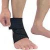 Knöchelstütze 1 PC Sport Wrap Bandage Belastung Elastische Klammer Schutzfolie Laufkompressionsriemen Gym Fußbandagen 2021