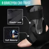 Enkelbrace verstelbare ondersteuningsriem voet verstuikt spal wikkel stabilisator bewaker voor mannen dames gym sport protector223p