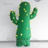 Costume de Cactus gonflable de marche, modèle de plantes portables personnalisées, costumes de Cactus gonflables de 2m de hauteur pour la décoration de défilé