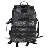 Sacs extérieurs Sac de camping de pique-nique durable Sac à dos Military TrawString Field Survival Outdoors 40L Tissu oxford