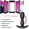 NXY 섹스 바이브레이터 Bluetooth Trusting Dildo 큰 엉덩이 플러그 아날 앱 컨트롤 남성 전립선 마사지 Anus 게임 남성 게이 18 + 1220