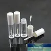 5 ML vide Eyeliner Tube conteneur blanc clair contenants cosmétiques rechargeable bricolage maquillage Lipgloss Tube emballage 25 pcs/lot prix usine conception experte qualité