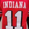 2021 NCAA College College Indiana Hoosiers Футбольные майки 11 Рэндл Эль Джерси Красный Размер S-3XL Молодежный взрослый