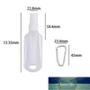 5/10 PCS Refillable Hook Bottle Portable Alkohol Bottle Spray Pusty Sanitizer Pusty Dozownik Przezroczysty Storage Case1 Cena fabryczna Ekspert Projektowa jakość