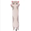 50 cm niedliche Katzenplüsch -Spielzeugkissen lange faule Umarmung Schlafpuppe Mädchen Geschenk276H6021815