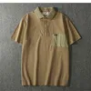 9056 Poloshirts Männer Japan Stil Vintage Trendy Sport Jogger Baumwolle Tasche Farbspiel Hübsche Jugend Revers Kurzarm T-Shirts H1218