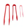 Gradient PP Food Tong Kitchen Tongs Silicone Non-slip Cooking Clip Clamp BBQ Salad Tools Grill Kitchen Accessories 3pcs/set