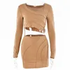 Sibybo wit gestreepte casual outfits vrouwen tweedelige set crop tops en bodycon rokken pak vrouwelijke lente streetwear matching sets 210730