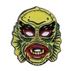 Pinos broches criatividade filmes de terror esmalte pinos engraçado metal dos desenhos animados broche mochila chapéu saco colar lapela crachá moda jóias281a