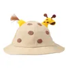 Cartoon Sun Hat Adjustable Summer Kids Cap For Boys Travel Beach Swim Accessories Children Hats