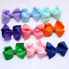 الاطفال الشعر الانحناء أطفال اكسسوارات طفل طفل hairbows الزهور شرائط المشابك BB كليب