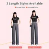 Pantalon surdimensionné pour femmes jambe large taille haute taille coréenne pantalons de survêtement pantalons de jogging femme plus taille streetwear harajuku 210925