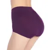 Femmes sous-vêtements culottes taille haute couverture complète dame slips coton contrôle du ventre culotte respirant c-section récupération caleçon