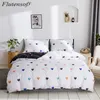 Nordic Style Geometric King Size Bedding Set 150x200 BedClothes Duvet Covers Sängkläder Quilt