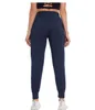 Sweatpants for Women-Womens Joggers med fickor Lounge byxor för yoga träningspass