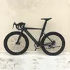 700 C 회색 여러 속도 도로 자전거 자전거 시마노와 함께 경주 자전거 14 속도 알루미늄 합금 이중 디스크 브레이크 사이클