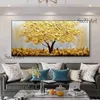 100 Handmade Large Gold money Tree Painting Modern landscape Oil Painting On Canvas Wall Art Picture For Home Office Decor 2109279830873