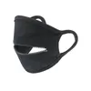 2021 New Black zipper mask 2-layer cotton breathable adult men women anti-dust and warm cycling masks