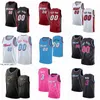 Screen Print Basketball Bam Adebayo Jerseys Andre Iguodala Kelly Olynyk Meyers Leonard Duncan Robinson Jae Crowder Men Women Kids