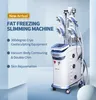 360 Cryo Fat Freezing Body Shape Slimming Machine Kylkulptering Anti-celluliter Dubbelhakformning Vakuumkavitation RF Lipoler Viktminskning Massager