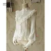 witte kinderen blouse