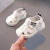 Sandali Born Toddler Shoes Baby Boy Girl Primi camminatori Casual Beach Sport Suola morbida Bambini Infant Summer White