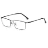 Mode zonnebrillen frames Logorela J85517 Men Pure Titanium Glazen frame mannelijke vierkant ultralicht oogmyopie op recept bril