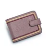 Card Holders Cow Leather Holder For Men Slim Small Man Wallet Purse Driver License Case Woman