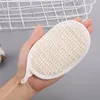 Exfoliating Imitation Loofah Pad Bath Spa Body Scrubber Sisal Fiber Shower Sponge Back Brush for Men Women3061559