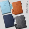 A4 Notebook Ultra-thick Thickened Notepad Business Soft Leather Work Meeting Record Book Office Diary Sketchbook Students Cute 210611