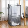 Laundry Bags Mesh Foldable Kitchen Hamper Basket Dirty Clothing Organizer Book Underwear Container Bin Bag Storage