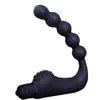 AKKAJJ Analvibrator mit 10-Gang-Vibrations-G-Punkt-Stimulation, Butt-Pull-Perlen, Spielzeug für Männer und Frauen, Vibartion