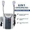 Cryolipolysis vet bevriezen afslanken machine lipo laser cavitatie rf huid stevig apparaat 2 handvat cryo gewichtsverlies machines