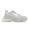 Balenciaga Triple S balenciaca balanciaga  desinger tênis claro sola mens paizinho casual sapatos de luxo branco branco fluo verde neon mulheres senhora treinadores