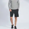 2023 New Summer Men sport Yoga Running Shorts Jogging Fitness Racing Workout Leggings Quick Dry Training Gym Athletic Pants top