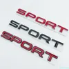 1pcs Sport Lettres Métal Alliage Chrome Carte de voiture Emblème Badge Sticker Auto Extérieur Décoration Décoration Logo pour Terrain Range Rover